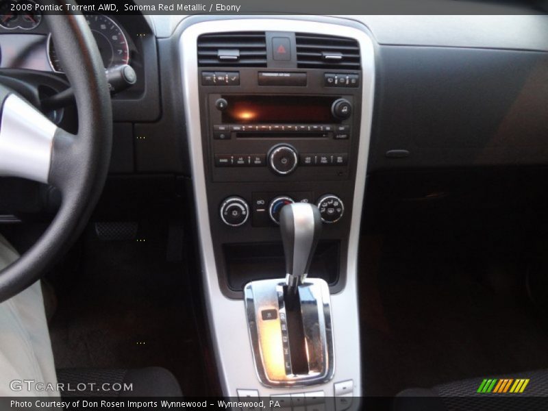 Sonoma Red Metallic / Ebony 2008 Pontiac Torrent AWD