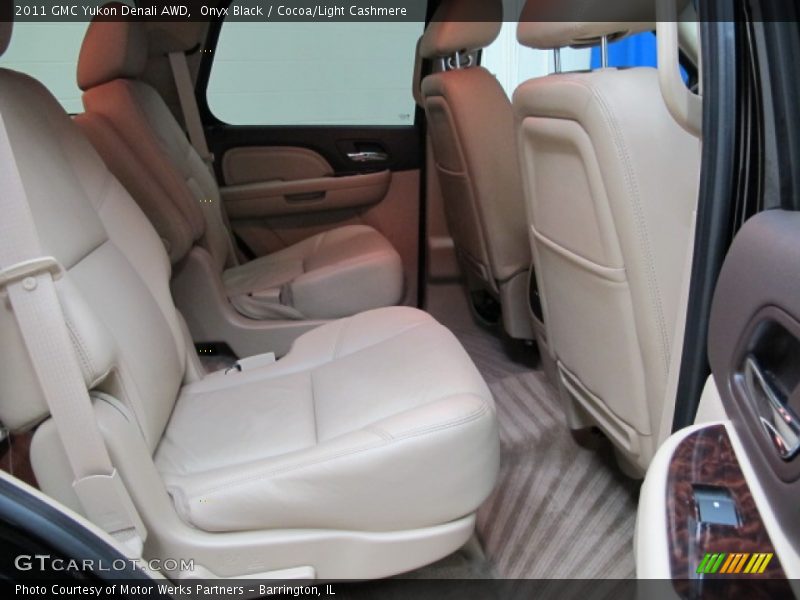 Onyx Black / Cocoa/Light Cashmere 2011 GMC Yukon Denali AWD