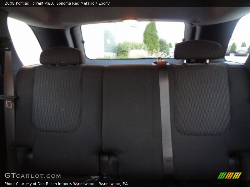 Sonoma Red Metallic / Ebony 2008 Pontiac Torrent AWD