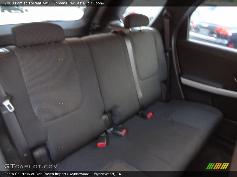 Sonoma Red Metallic / Ebony 2008 Pontiac Torrent AWD
