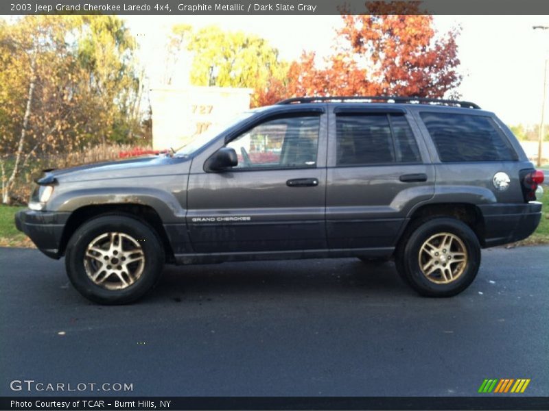 Graphite Metallic / Dark Slate Gray 2003 Jeep Grand Cherokee Laredo 4x4