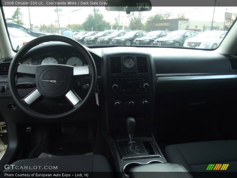 Cool Vanilla White / Dark Slate Gray 2008 Chrysler 300 LX