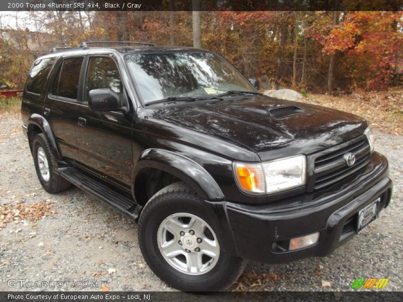Black / Gray 2000 Toyota 4Runner SR5 4x4