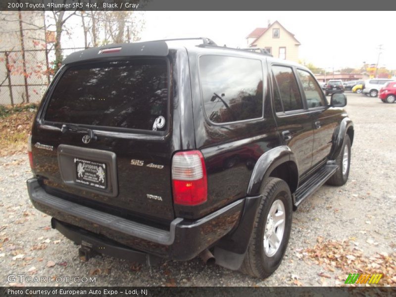 Black / Gray 2000 Toyota 4Runner SR5 4x4