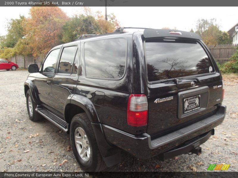 Black / Gray 2000 Toyota 4Runner SR5 4x4