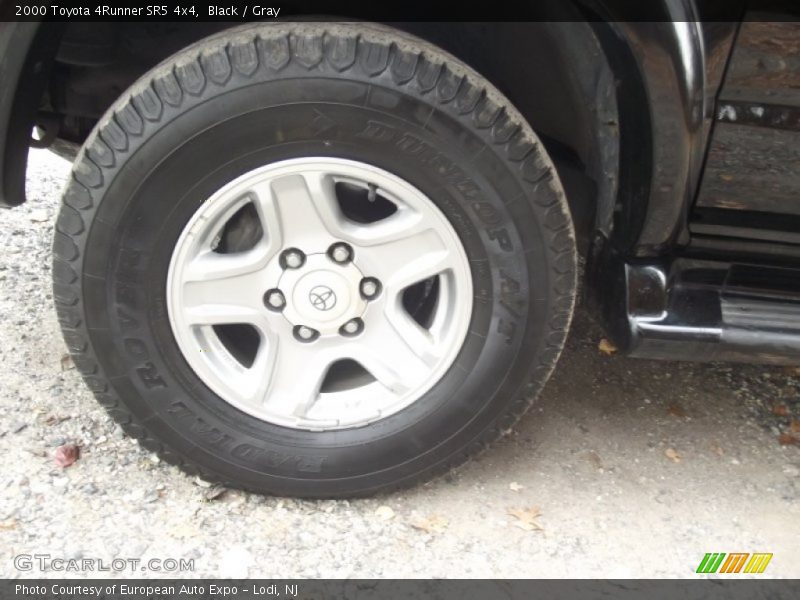 Black / Gray 2000 Toyota 4Runner SR5 4x4