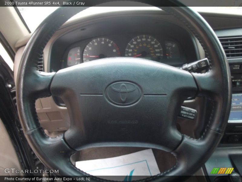 Black / Gray 2000 Toyota 4Runner SR5 4x4