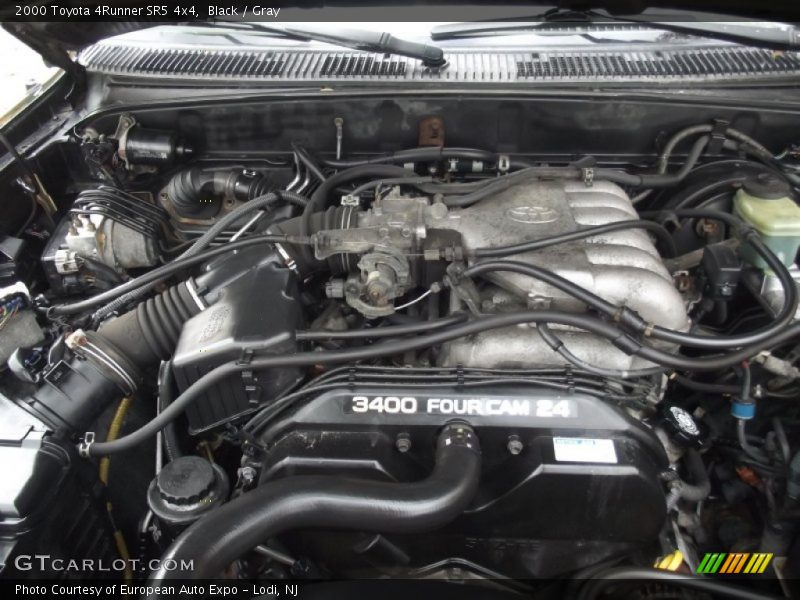 Black / Gray 2000 Toyota 4Runner SR5 4x4