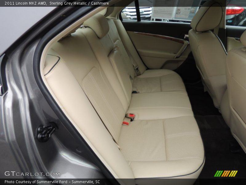 Sterling Grey Metallic / Cashmere 2011 Lincoln MKZ AWD
