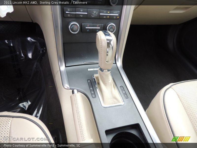 Sterling Grey Metallic / Cashmere 2011 Lincoln MKZ AWD