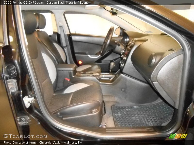 Carbon Black Metallic / Ebony 2009 Pontiac G6 GXP Sedan