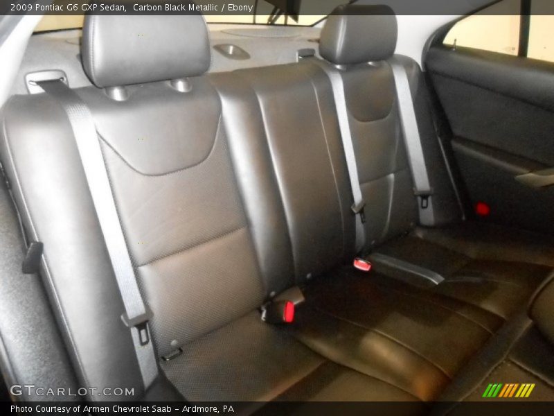 Carbon Black Metallic / Ebony 2009 Pontiac G6 GXP Sedan