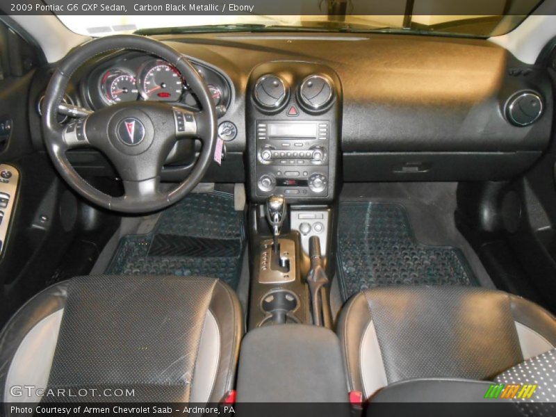 Carbon Black Metallic / Ebony 2009 Pontiac G6 GXP Sedan