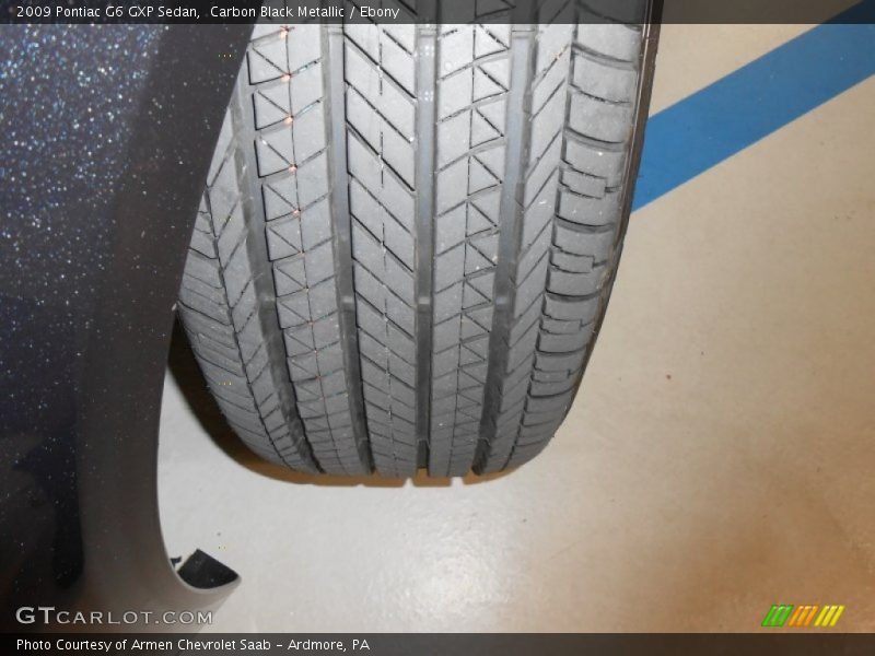 Carbon Black Metallic / Ebony 2009 Pontiac G6 GXP Sedan