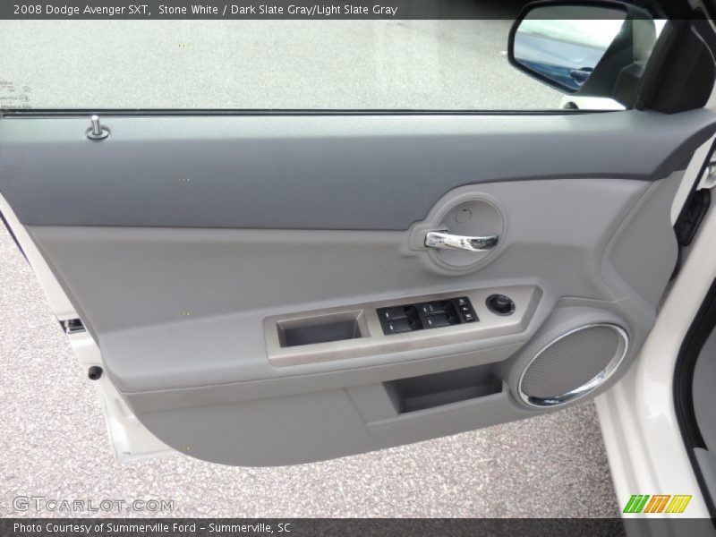 Stone White / Dark Slate Gray/Light Slate Gray 2008 Dodge Avenger SXT
