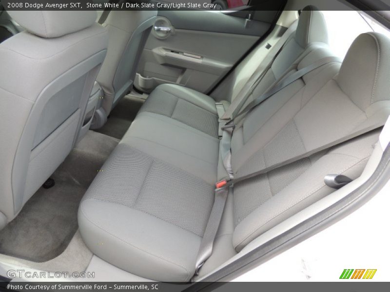 Stone White / Dark Slate Gray/Light Slate Gray 2008 Dodge Avenger SXT