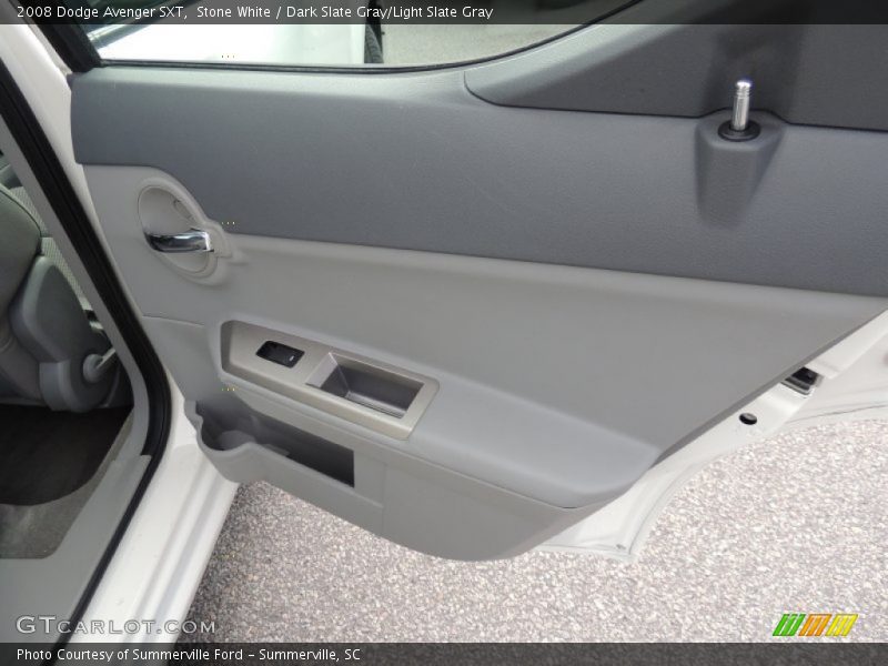 Stone White / Dark Slate Gray/Light Slate Gray 2008 Dodge Avenger SXT