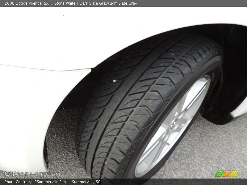 Stone White / Dark Slate Gray/Light Slate Gray 2008 Dodge Avenger SXT