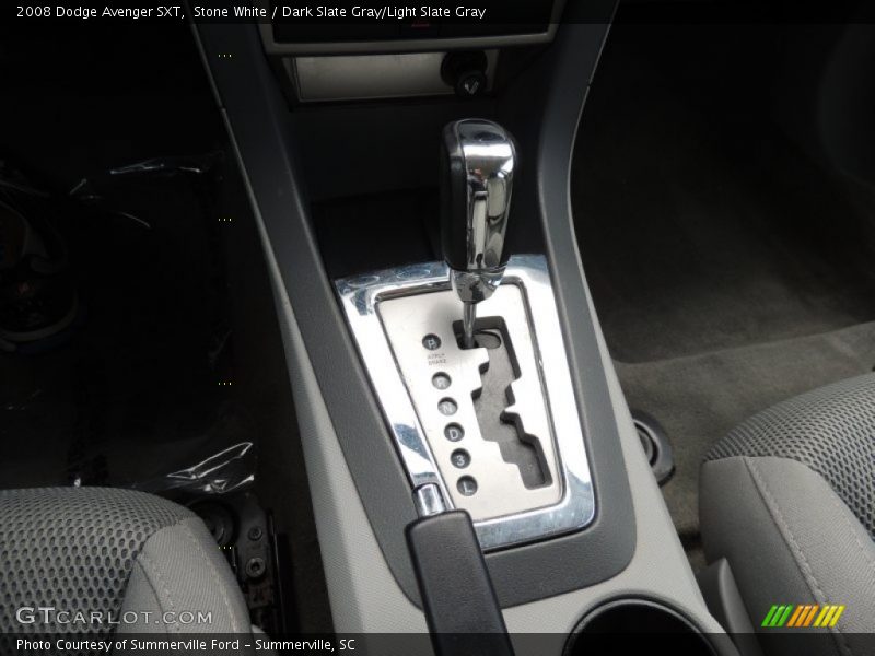 Stone White / Dark Slate Gray/Light Slate Gray 2008 Dodge Avenger SXT