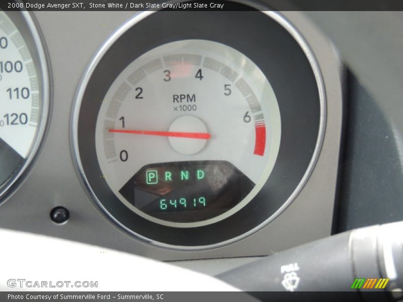 Stone White / Dark Slate Gray/Light Slate Gray 2008 Dodge Avenger SXT