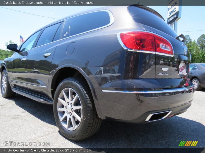 Iridium Metallic / Ebony Leather 2013 Buick Enclave Leather