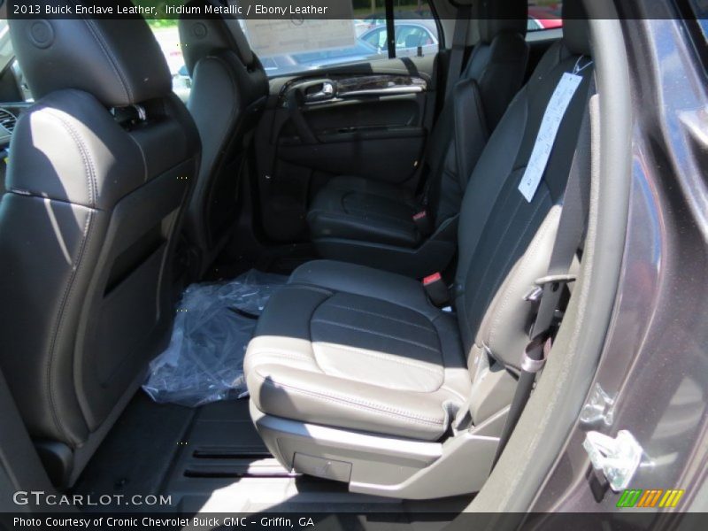 Iridium Metallic / Ebony Leather 2013 Buick Enclave Leather