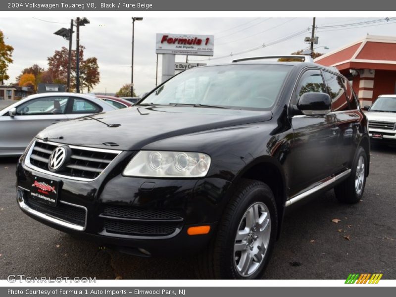 Black / Pure Beige 2004 Volkswagen Touareg V8