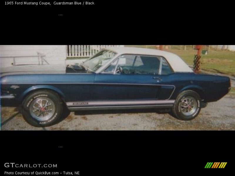 Guardsman Blue / Black 1965 Ford Mustang Coupe