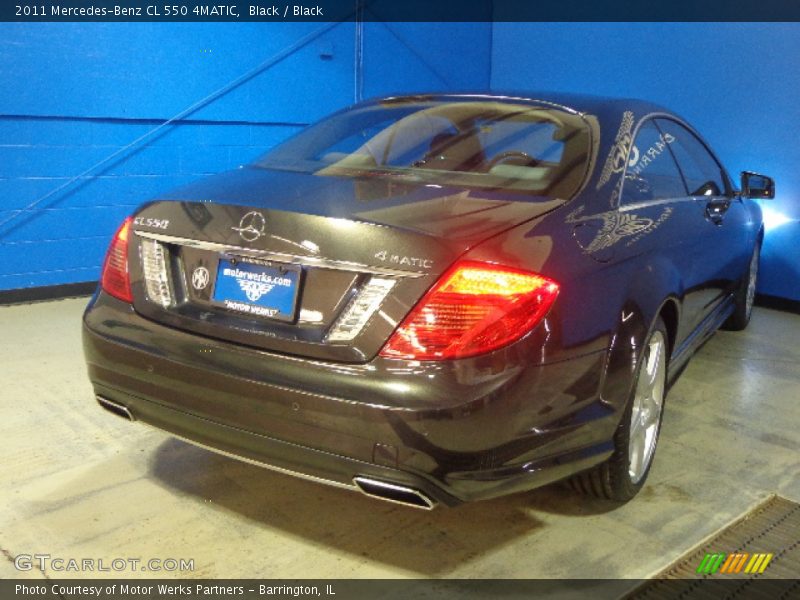 Black / Black 2011 Mercedes-Benz CL 550 4MATIC