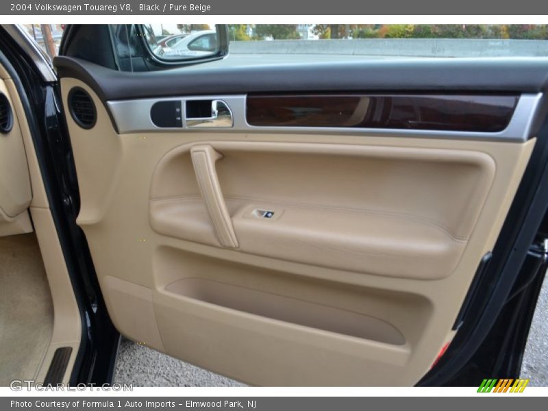 Black / Pure Beige 2004 Volkswagen Touareg V8