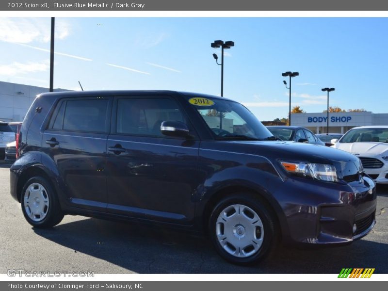 Elusive Blue Metallic / Dark Gray 2012 Scion xB