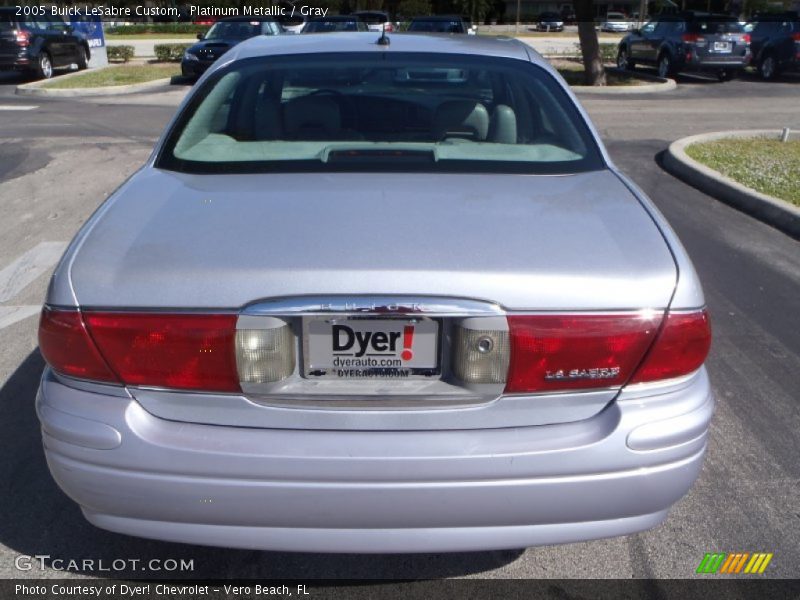 Platinum Metallic / Gray 2005 Buick LeSabre Custom