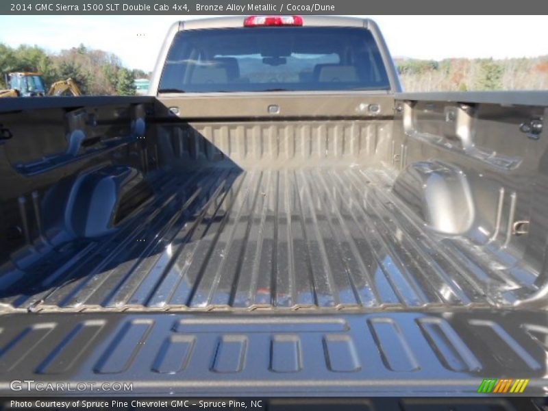Bronze Alloy Metallic / Cocoa/Dune 2014 GMC Sierra 1500 SLT Double Cab 4x4