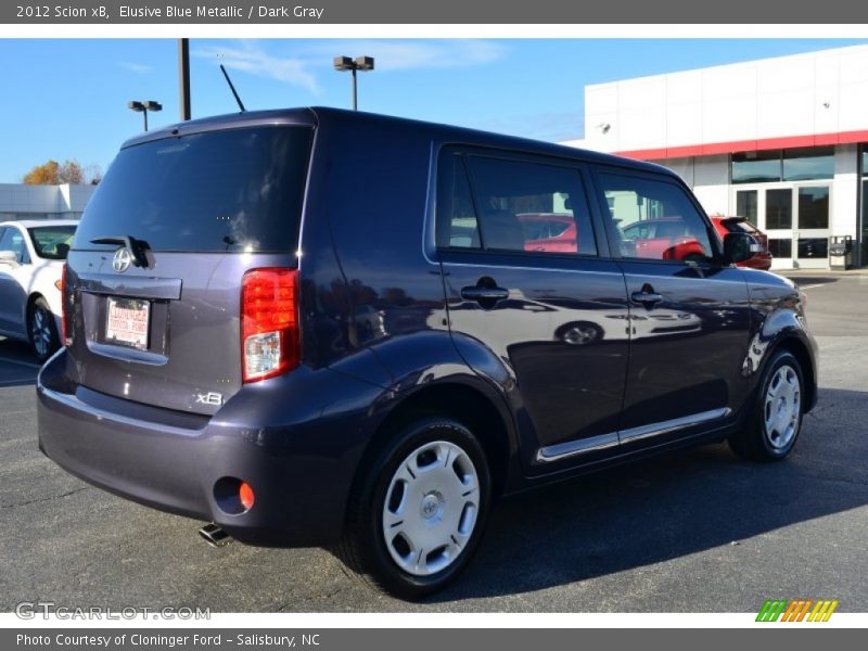 Elusive Blue Metallic / Dark Gray 2012 Scion xB