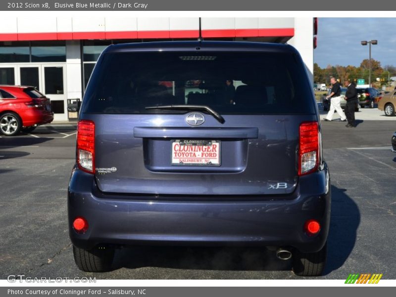 Elusive Blue Metallic / Dark Gray 2012 Scion xB