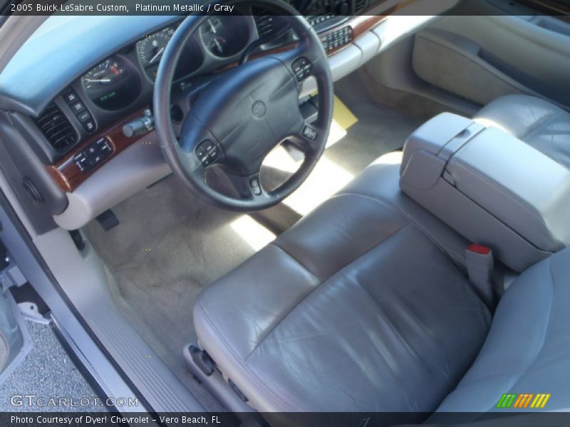 Platinum Metallic / Gray 2005 Buick LeSabre Custom