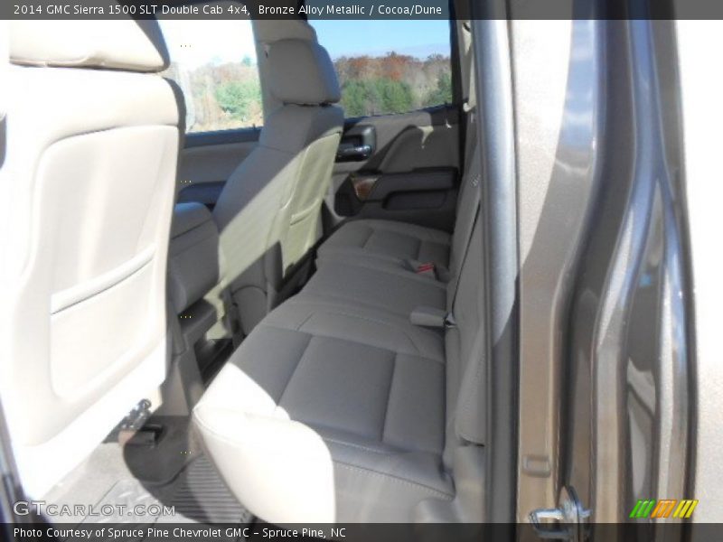 Bronze Alloy Metallic / Cocoa/Dune 2014 GMC Sierra 1500 SLT Double Cab 4x4