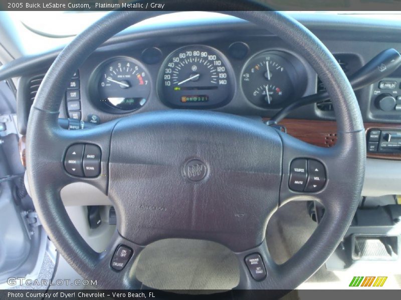 Platinum Metallic / Gray 2005 Buick LeSabre Custom