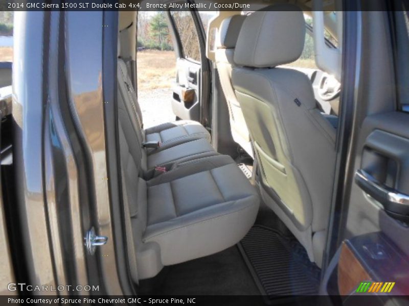 Bronze Alloy Metallic / Cocoa/Dune 2014 GMC Sierra 1500 SLT Double Cab 4x4
