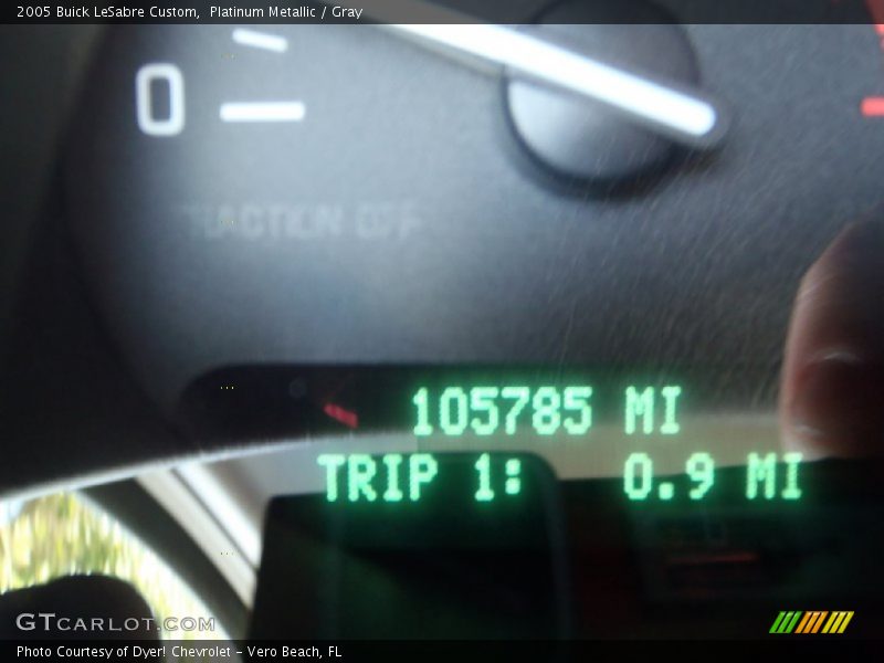 Platinum Metallic / Gray 2005 Buick LeSabre Custom