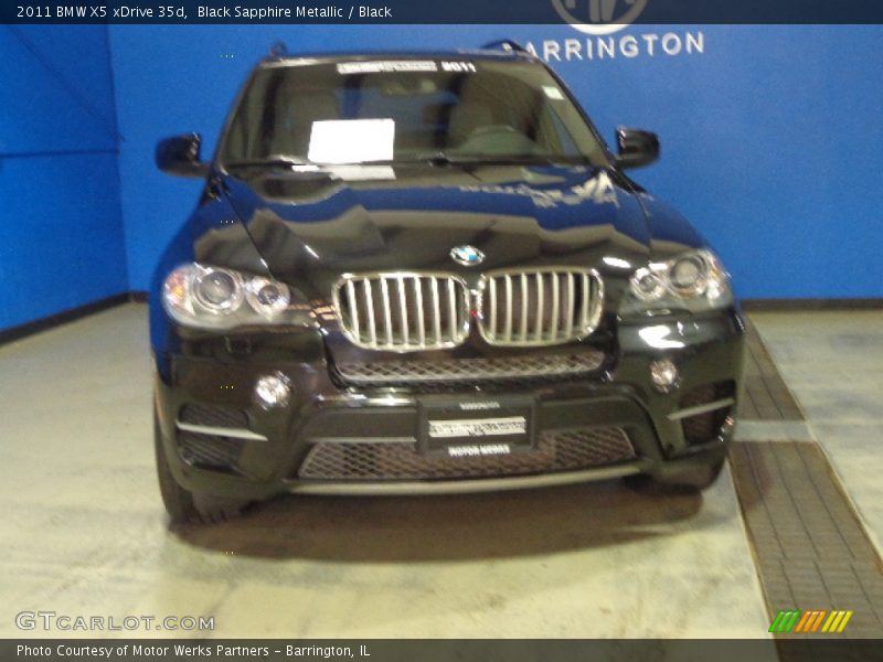 Black Sapphire Metallic / Black 2011 BMW X5 xDrive 35d