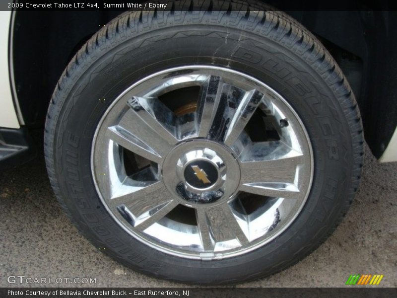 Summit White / Ebony 2009 Chevrolet Tahoe LTZ 4x4