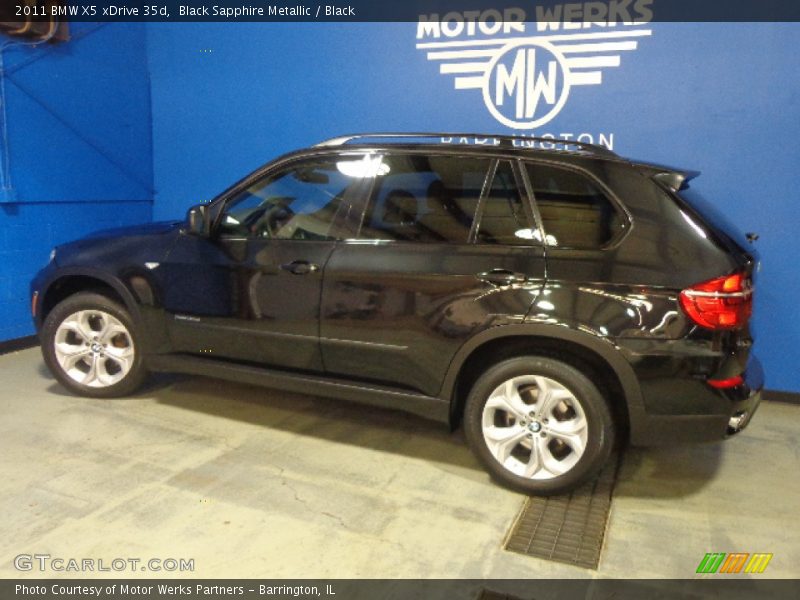 Black Sapphire Metallic / Black 2011 BMW X5 xDrive 35d