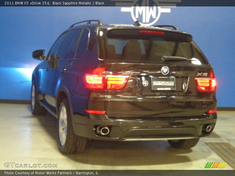 Black Sapphire Metallic / Black 2011 BMW X5 xDrive 35d