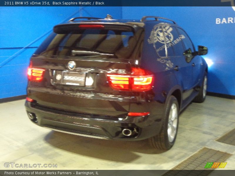Black Sapphire Metallic / Black 2011 BMW X5 xDrive 35d