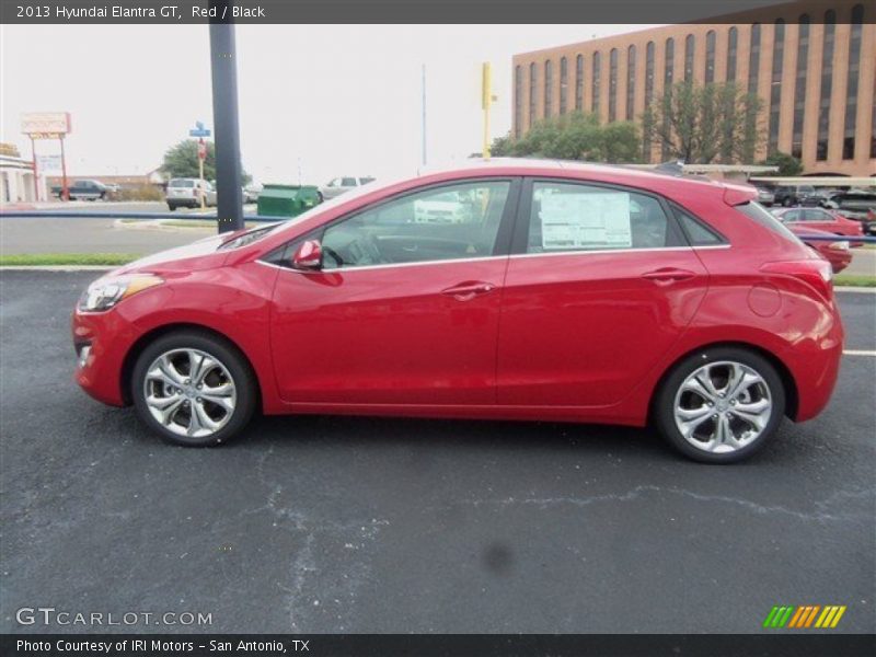 Red / Black 2013 Hyundai Elantra GT