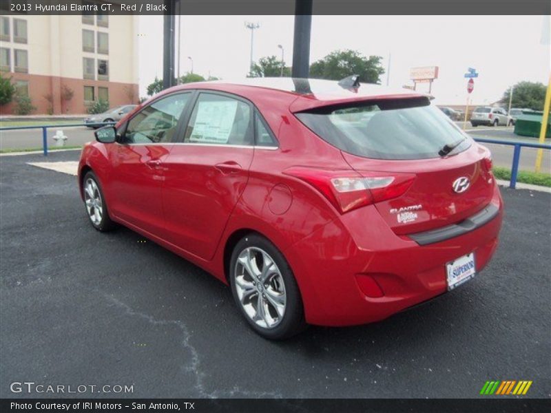 Red / Black 2013 Hyundai Elantra GT