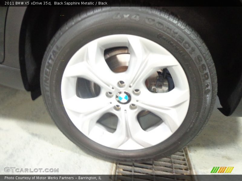 Black Sapphire Metallic / Black 2011 BMW X5 xDrive 35d