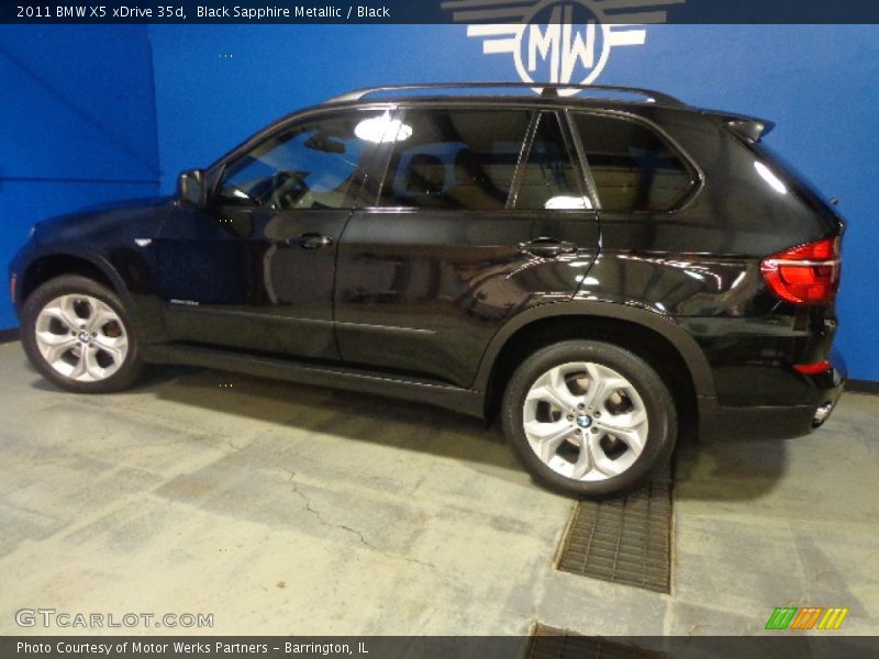 Black Sapphire Metallic / Black 2011 BMW X5 xDrive 35d
