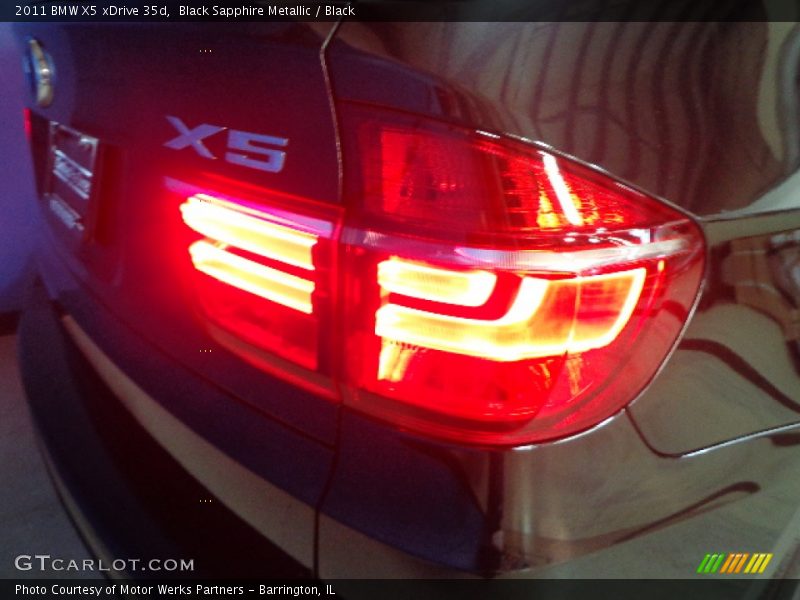 Black Sapphire Metallic / Black 2011 BMW X5 xDrive 35d